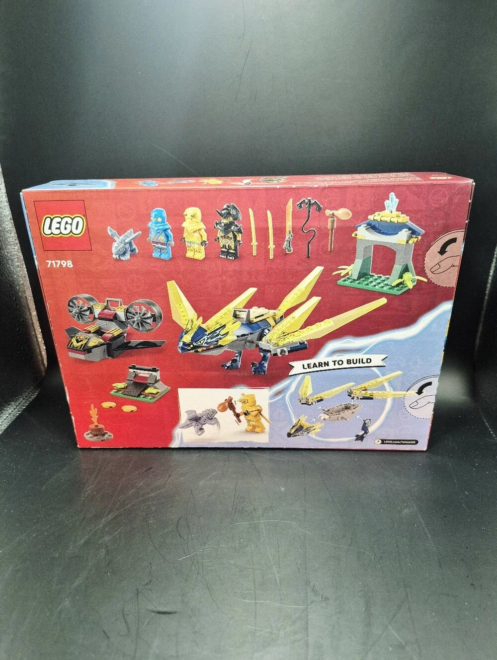 LEGO Ninjago Dragons Rising Nya and Arin's Baby Dragon Battle 71798 New Sealed